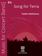 Song for Terra Concert Band sheet music cover